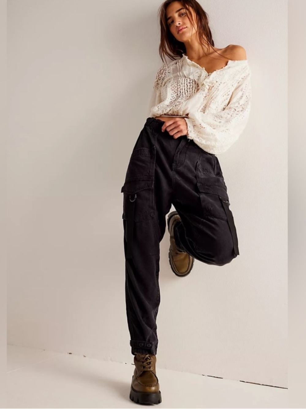 We The Free Hazel Pull-On Drop-Waist Jeans